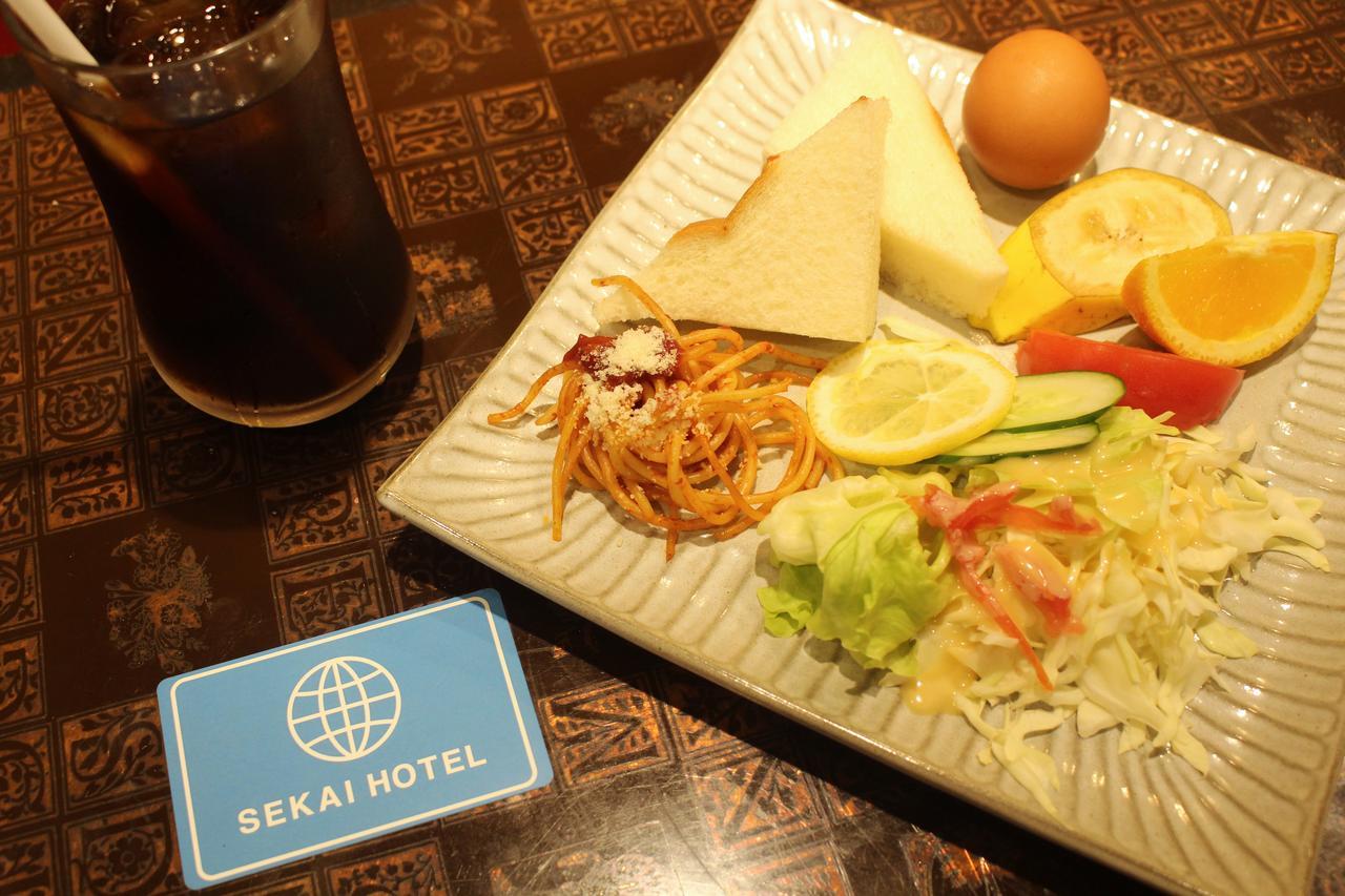 אוסקה Sekai Hotel Momiji מראה חיצוני תמונה